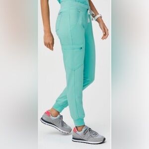 Figs Limited Edition Fresh Aqua Zamora Joggers (S, regular)